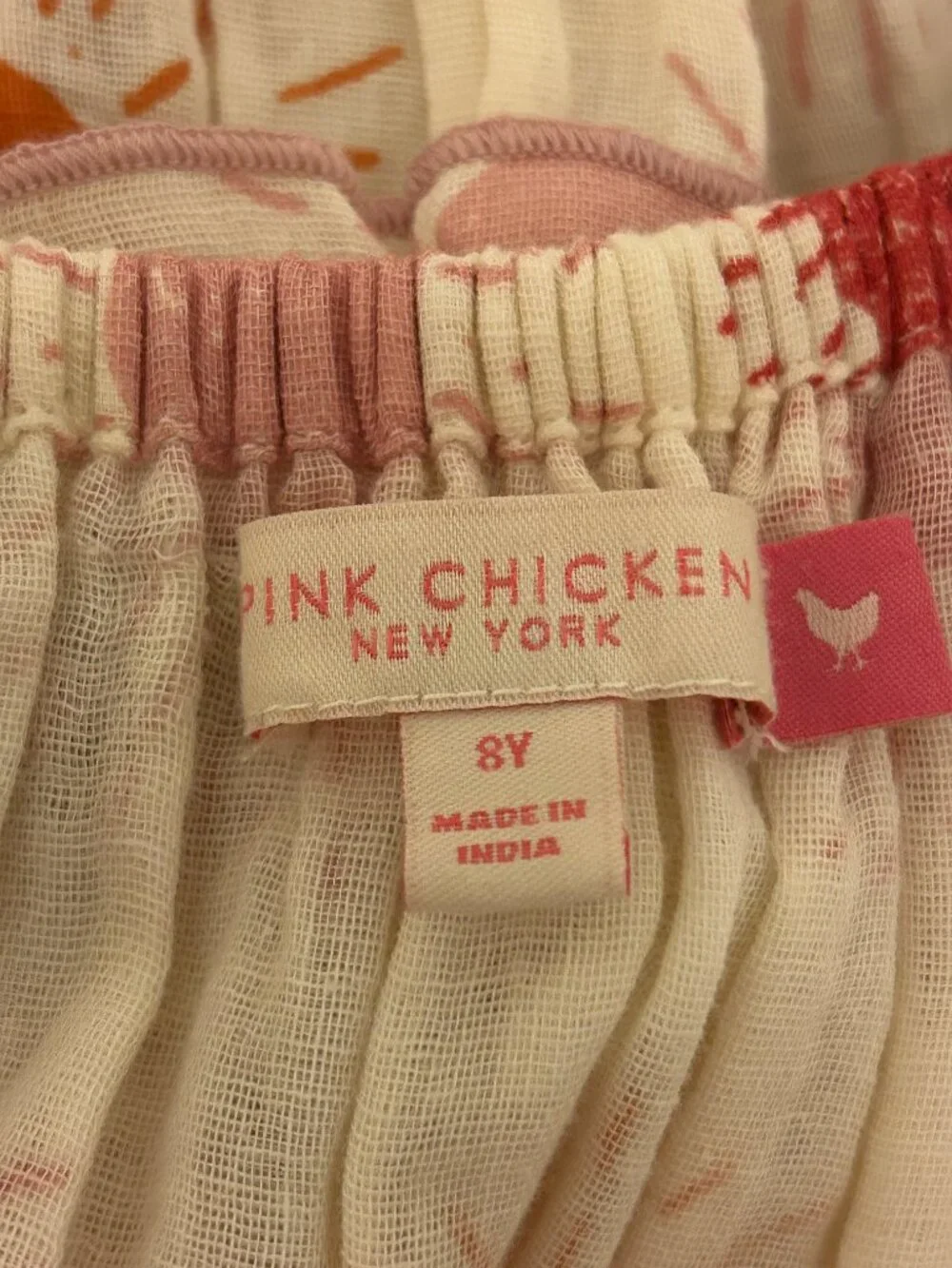 Girls PINK CHICKEN New York Sz 8Y Multi-Color Sunrise Garden Dress